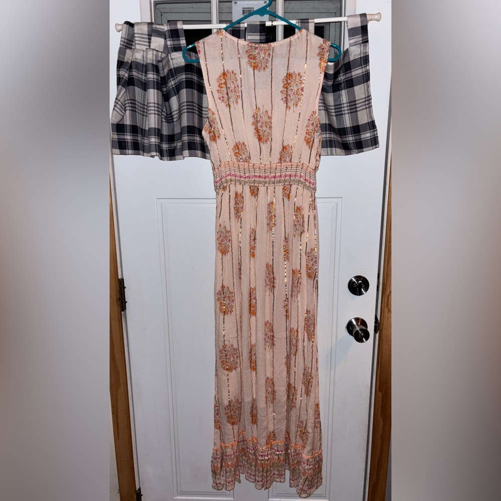 Ananta Boho Beautiful Metallic threaded MAXI~Made in India~BRAND NEW - Picture 15 of 16